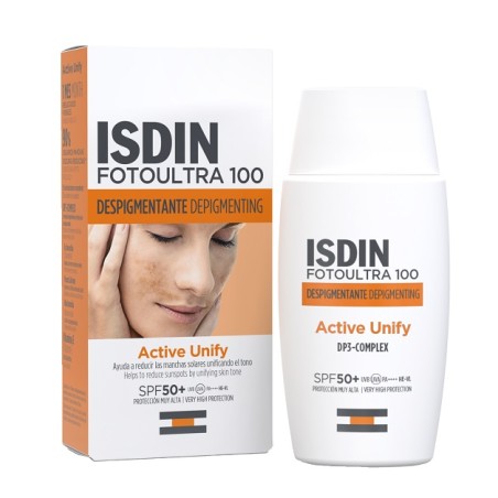 Isdin Active Unify Spf50+ Protezione Solare Viso 50 Ml