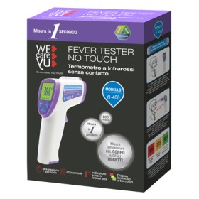 Uragme Termometro A Infrarossi Senza Contatto Wecareyu Fever Tester No Touch 1 Pezzo