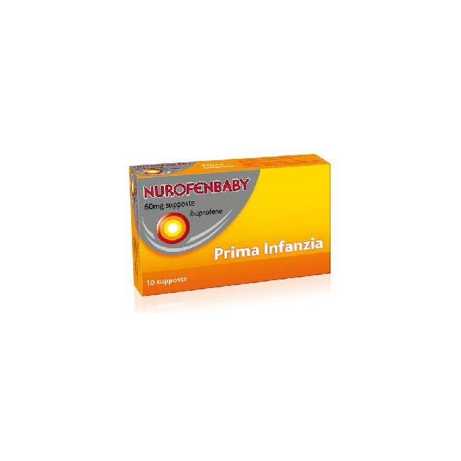 NurofenBaby 60mg Supposte Prima Infanzia 60mg 10 Supposte