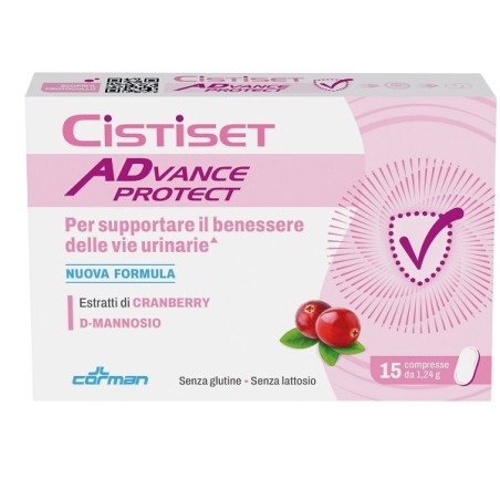 Corman Cistiset Advance Protect 15 Compresse 1,24 G Senza Glutine Senza Lattosio Corman Cistiset Advance Protect 15 Compresse 1,24 G Senza Glutine Senza Lattosio