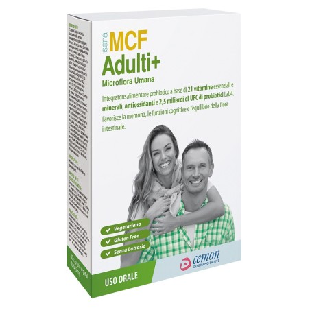 Cemon Mcf Adulti+ 30 Capsule Vegetali 685 Mg Senza Glutine Senza Lattosio