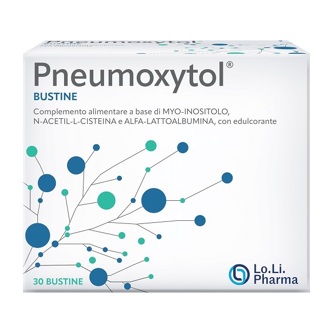 Lo.li. Pharma Pneumoxytol 30 Bustine Da 3 G Lo.li. Pharma Pneumoxytol 30 Bustine Da 3 G