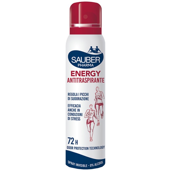 Italsilva Commerciale Sauber Deo 72h Energy Antitraspirante Spray 150 Ml