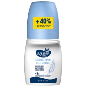 Italsilva Commerciale Sauber Deo 48h Sensitive Pelli Sensibili Roll On 70 Ml