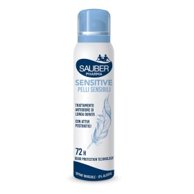 Italsilva Commerciale Sauber Deo 72h Sensitive Pelli Sensibili Spray 150 Ml