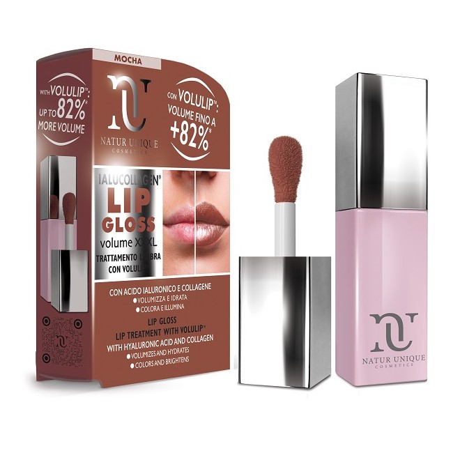 Gdp - General Dietet. Pharma Natur Unique Ialucollagen Lip Gloss Volume Xxxl Mocha 8 Ml