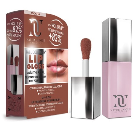 Gdp - General Dietet. Pharma Natur Unique Ialucollagen Lip Gloss Volume Xxxl Mocha 8 Ml