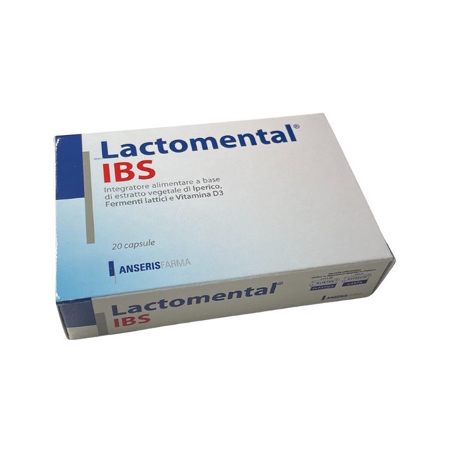 Anseris Farma Lactomental Ibs 20 Capsule Anseris Farma Lactomental Ibs 20 Capsule