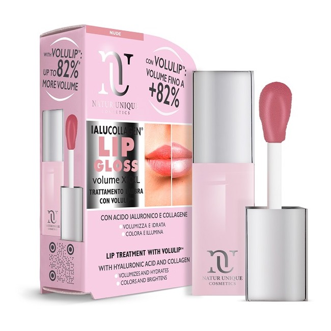 Gdp - General Dietet. Pharma Natur Unique Ialucollagen Lip Gloss Volume Xxxl Nude 8 Ml