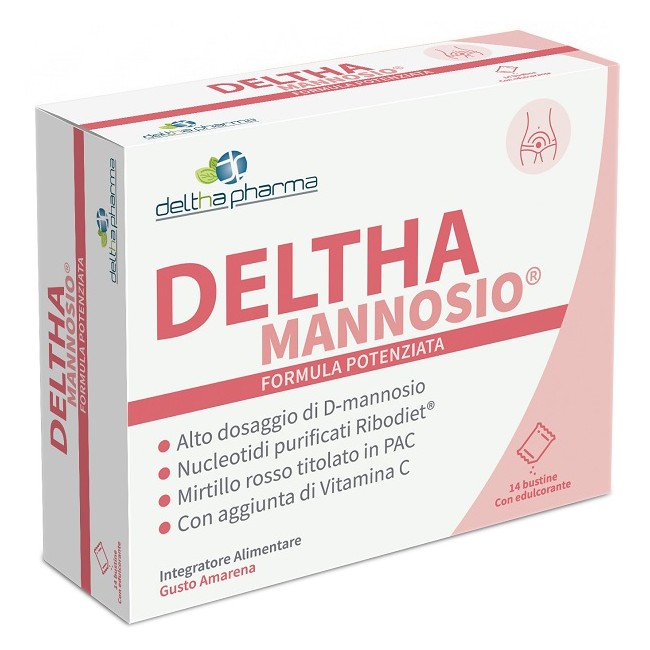 Deltha Pharma Deltha Mannosio 14 Bustine Amarena Senza Glutine E Lattosio Deltha Pharma Deltha Mannosio 14 Bustine Amarena Senza Glutine E Lattosio