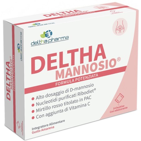 Deltha Pharma Deltha Mannosio 14 Bustine Amarena Senza Glutine E Lattosio Deltha Pharma Deltha Mannosio 14 Bustine Amarena Senza Glutine E Lattosio