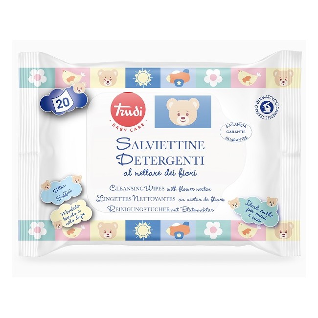 Silc Trudi Baby Care Salviettina Detergente 20 Pezzi Silc Trudi Baby Care Salviettina Detergente 20 Pezzi