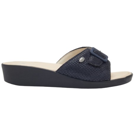 Scholl's Mango Printed Suede W Navy Blue 38