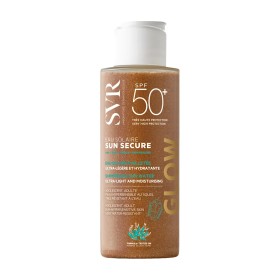 SVR Sun Secure Eau Solaire Glow SPF50+ acqua solare illuminante viso e corpo 100 ml.