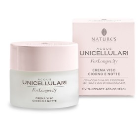 Bios Line Nature's Acque Unicellulari Forlongevity Crema Viso Giorno Notte 50 Ml