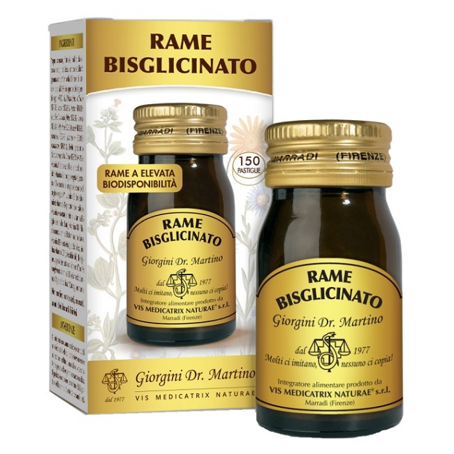 Dr. Giorgini Rame Bisglicinato 150 Pastiglie Da 200 Mg Dr. Giorgini Rame Bisglicinato 150 Pastiglie Da 200 Mg