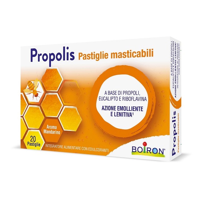 Boiron Propolis Pastiglie Mandarino 20 G Boiron Propolis Pastiglie Mandarino 20 G