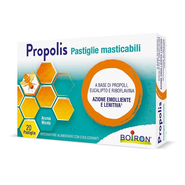 Boiron Propolis Pastiglie Menta 20 G Boiron Propolis Pastiglie Menta 20 G