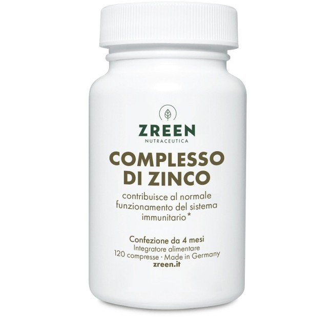 Zreen Complesso Di Zinco 120 Compresse Zreen Complesso Di Zinco 120 Compresse