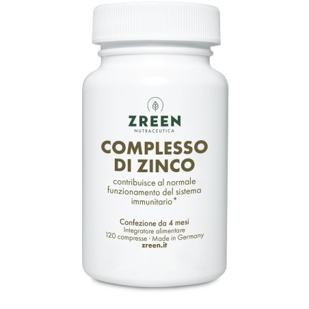 Zreen Complesso Di Zinco 120 Compresse Zreen Complesso Di Zinco 120 Compresse