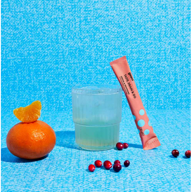The Good Vibes Company Goovi Drenante Cranberry&mandarino 24 Stick Pack