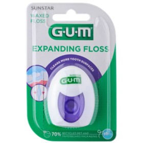 Gum Expanding Floss filo interdentale cerato ed espandibile da 30 metri per la pulizia degli spazi interdentali