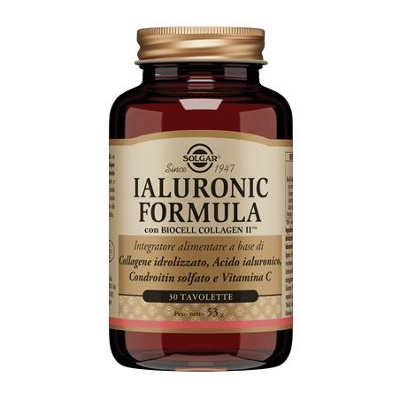 Solgar Ialuronic Formula 30 Tavolette Promo Solgar Ialuronic Formula 30 Tavolette Promo