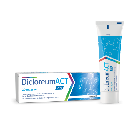 Ig Farmaceutici Di Irianni Giuseppe Dicloreumact 20 Mg/g Gel Diclofenac, Corrispondente A Diclofenac Sodico Ig Farmaceutici Di Irianni Giuseppe Dicloreumact 20 Mg/g Gel Diclofenac, Corrispondente A Diclofenac Sodico
