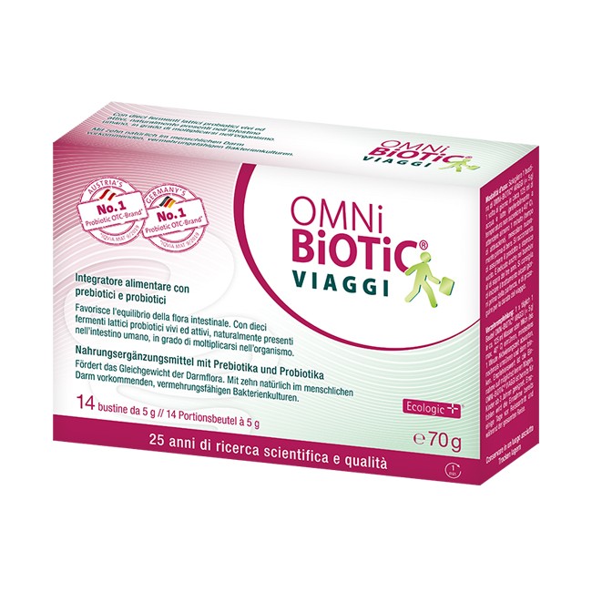 Institut Allergosan Omni Biotic Viaggi 14 Bustine Da 5 G Institut Allergosan Omni Biotic Viaggi 14 Bustine Da 5 G