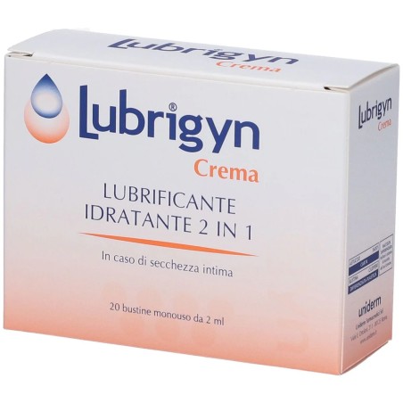 Lubrigyn Crema Vaginale 20 Bustine  2ml