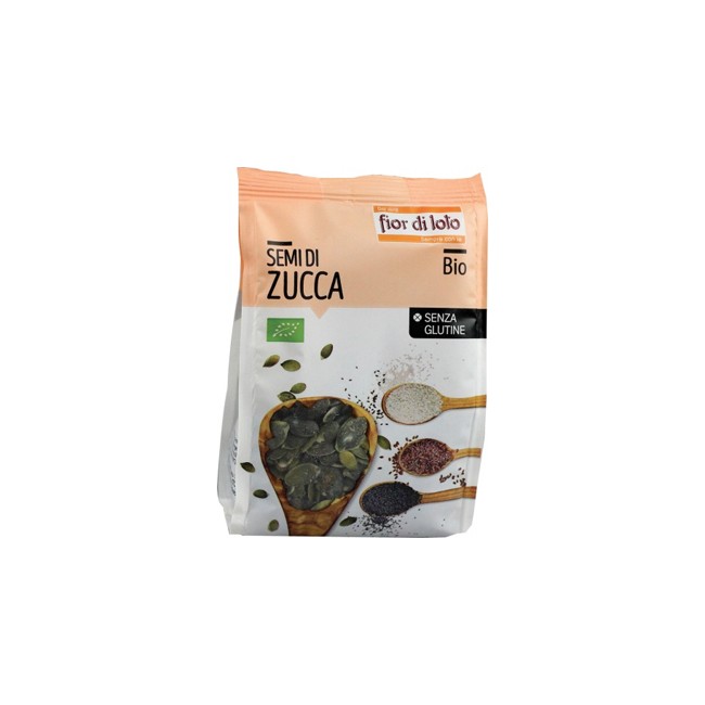 Fior Di Loto Semi Di Zucca Decorticati Senza Glutine Bio 200 G Fior Di Loto Semi Di Zucca Decorticati Senza Glutine Bio 200 G