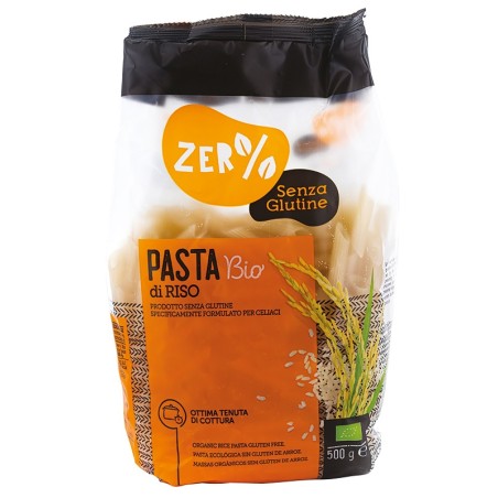 Zer% Glutine Zero% Glutine Pasta Riso Penne Senza Glutine Bio 500 G Zer% Glutine Zero% Glutine Pasta Riso Penne Senza Glutine Bio 500 G