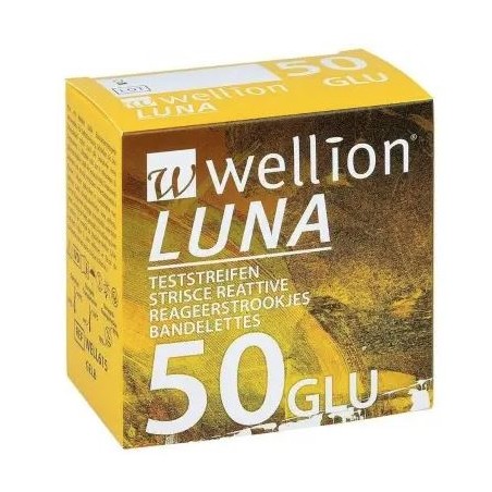 Med Trust Wellion Luna 50 Strips Strisce Per Misurazione Glicemia Med Trust Wellion Luna 50 Strips Strisce Per Misurazione Glicemia