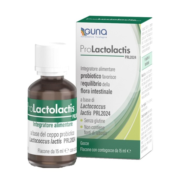 Guna Prolactolactis Prl2024 Gocce 15 Ml Senza Glutine Guna Prolactolactis Prl2024 Gocce 15 Ml Senza Glutine