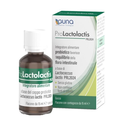 Guna Prolactolactis Prl2024 Gocce 15 Ml Senza Glutine Guna Prolactolactis Prl2024 Gocce 15 Ml Senza Glutine
