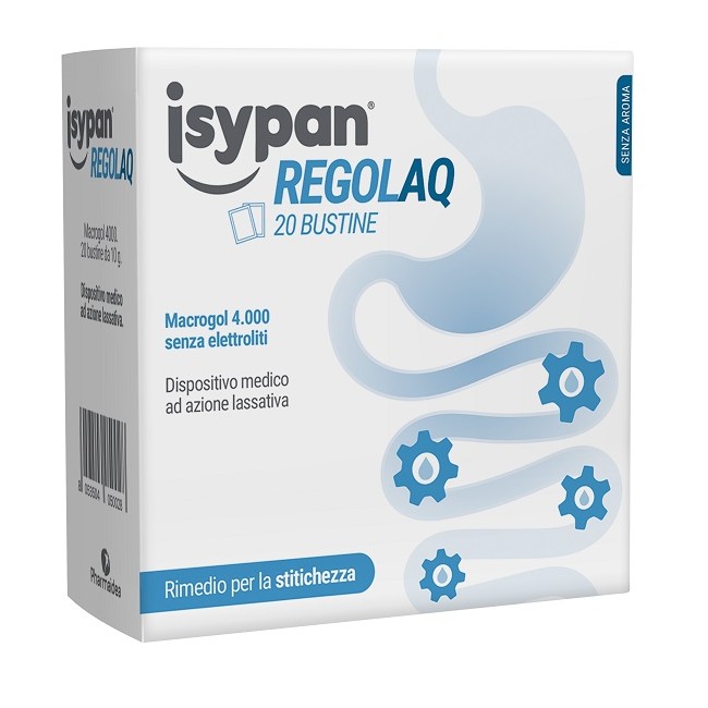 Pharmaidea Isypan Regolaq 20 Bustine Da 10 G Pharmaidea Isypan Regolaq 20 Bustine Da 10 G