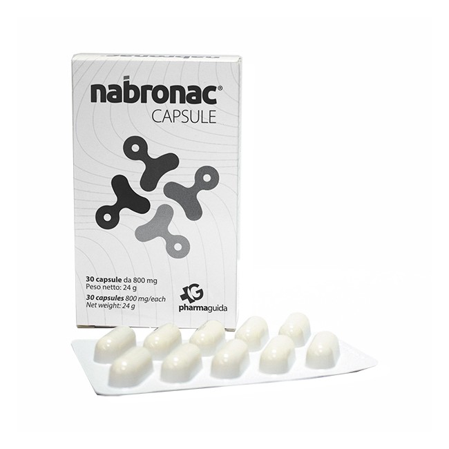Pharmaguida Nabronac 30 Capsule Da 800 Mg Pharmaguida Nabronac 30 Capsule Da 800 Mg
