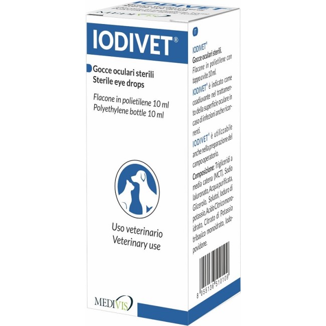 Medivis Iodivet Soluzione Oftalmica 10 Ml Medivis Iodivet Soluzione Oftalmica 10 Ml