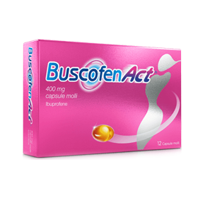 Buscofenact 400 mg Capsule Molli 12 Cps