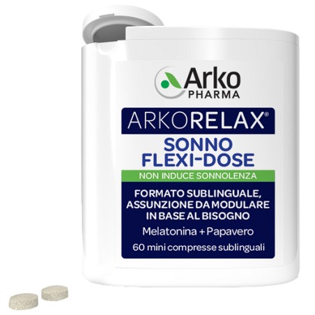 Arkopharma Arkorelax Sonno Flexi Dose 60 Mini Compresse Arkopharma Arkorelax Sonno Flexi Dose 60 Mini Compresse