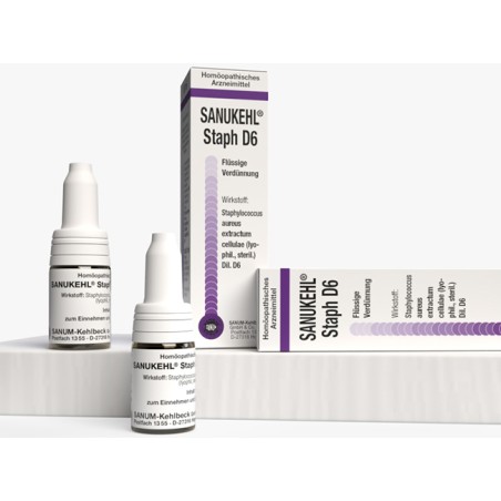 Sanum-kehlbeck Sanukehl Staph D6 Gocce 10ml Sanum-kehlbeck Sanukehl Staph D6 Gocce 10ml