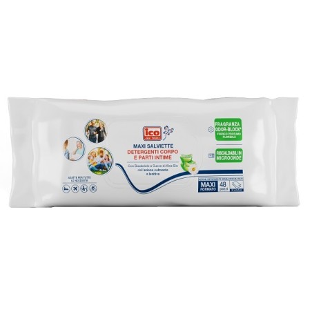 Desa Pharma Icopiuma Salviette Igiene Corpo Maxi 48 Pezzi Desa Pharma Icopiuma Salviette Igiene Corpo Maxi 48 Pezzi