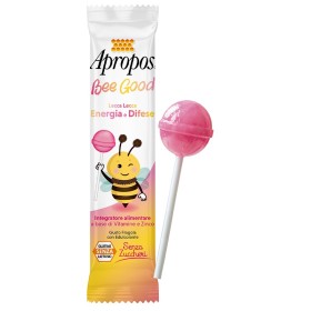 Desa Pharma Apropos Bee Good Lecca Lecca Energia E Difesa 8,5 G Gusto Fragola Con Edulcorante Senza Zuccheri Senza Glutine Senza