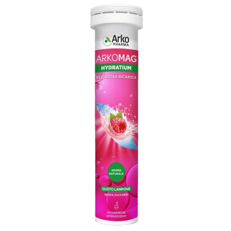 Arkopharma Arkomag Hydratium Reidrata E Ricarica Lampone 24 Compresse Effervescenti Senza Zuccheri Con Edulcorante Arkopharma Arkomag Hydratium Reidrata E Ricarica Lampone 24 Compresse Effervescenti Senza Zuccheri Con Edulcorante