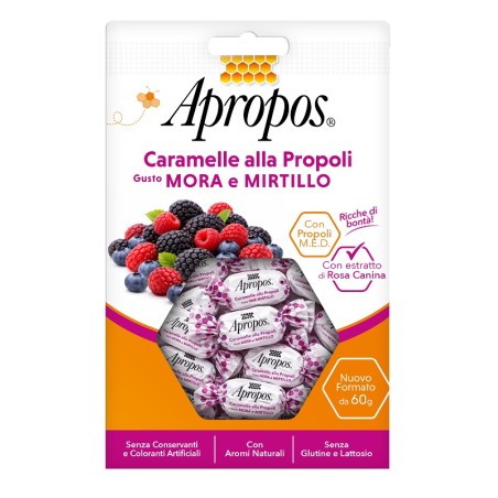 Desa Pharma Apropos Caramelle Propoli Mora E Mirtillo 60 G Desa Pharma Apropos Caramelle Propoli Mora E Mirtillo 60 G
