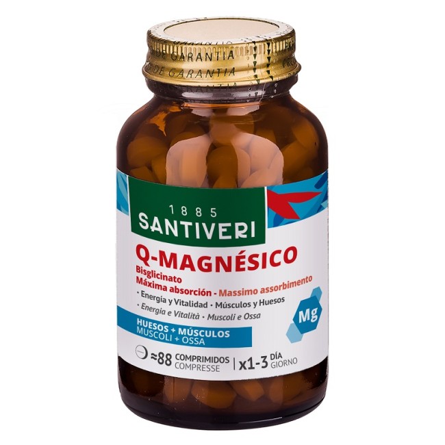 Santiveri Q-magnesico Bisglicinato 88 Compresse Santiveri Q-magnesico Bisglicinato 88 Compresse