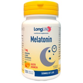 Longlife Melatonin 1 Mg Gusto Arancia 120 Tavolette Sublinguali