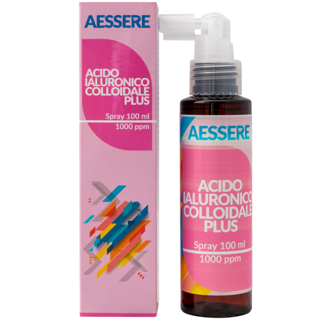 Aessere Acido Ialuronico Colloidale Plus 100ppm 100 Ml Aessere Acido Ialuronico Colloidale Plus 100ppm 100 Ml