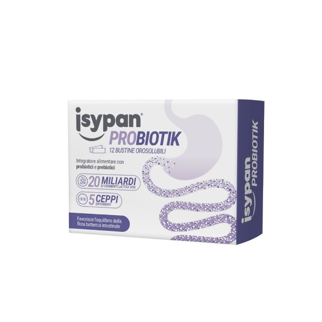 Isypan Probiotik 12 Bustine Orosolubili Isypan Probiotik 12 Bustine Orosolubili