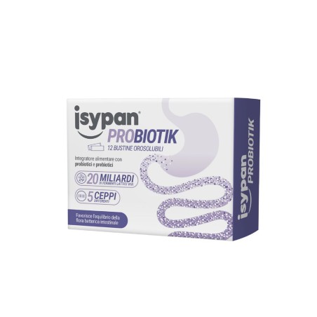 Isypan Probiotik 12 Bustine Orosolubili Isypan Probiotik 12 Bustine Orosolubili